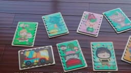 Cartoon Animal Double-sided Strip Wooden Puzzles Kids Montessori Jigsaw Game Baby Educational Toys for Children