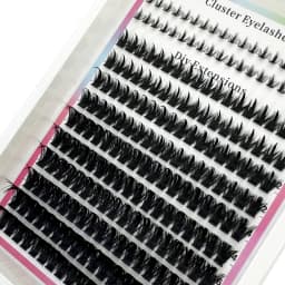 Wispy Lash Clusters with Spikes Salon-Like Eyelash Clusters DIY D Curve Cluster Eyelash Extensions Full Spiky Individual Lashes