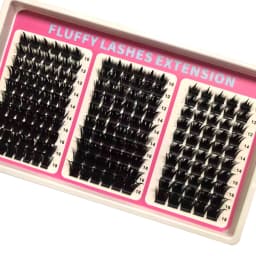 Wispy Lash Clusters with Spikes Salon-Like Eyelash Clusters DIY D Curve Cluster Eyelash Extensions Full Spiky Individual Lashes