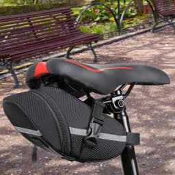 DOMEN Bicycle WaterProof Saddle Bag Bicycle  Reflective Tail Bag MTB Bike Universal Rear Bag Outdoor Bicycle Accessories