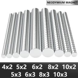 4x2 5x2 6x2 6x3 10x2 10x3mm N35 Super Strong Neodymium Magnet Round NdfeB Powerful Permanent Magnetic imanes Refrigerator Magnet