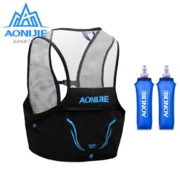 AONIJIE C932A 2.5L Lightweight Backpack Running Vest Nylon Hydration Pack Bag Cycling Marathon Portable Ultralight Hiking 600ML