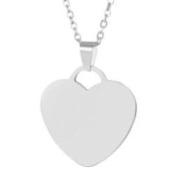 Custom Photo Necklace for Women Heart Stainless Steel Pendant Personalized Engraved Picture Photos Name Lovers Christmas Gifts