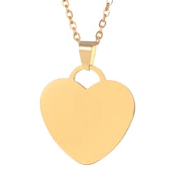 Custom Photo Necklace for Women Heart Stainless Steel Pendant Personalized Engraved Picture Photos Name Lovers Christmas Gifts
