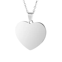 Custom Photo Necklace for Women Heart Stainless Steel Pendant Personalized Engraved Picture Photos Name Lovers Christmas Gifts