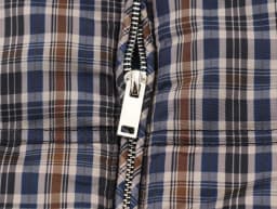 KONDALA Trendy Vintage Plaid Padding Jacket Women Stand-up Collar Zipper Jacket 2026 Fall Winter Chic High Street Casual Jacket