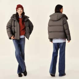 Semir Down Jacket Women Solid Color Loose Versatile 2025 Winter New Waterproof Oil-proof Stain-proof Hooded Coat Down Jacket