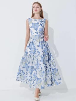 DEVCHATA Elegant Organza Maxi Dress Women Sleeveless Boho Summer Beach Evening Party Vestido