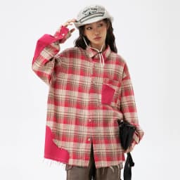 Shirts Woman Spring Fashion Blouses 2024 Korean Popular Clothes Tops Woman 2024 Luxury Elegant Women's Pink Striped Trend Shirt