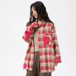 Shirts Woman Spring Fashion Blouses 2024 Korean Popular Clothes Tops Woman 2024 Luxury Elegant Women's Pink Striped Trend Shirt