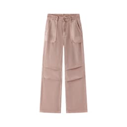 Semir Women Pants Denim Drawstring Cool Feeling Loose Workwear American Street Style Cool Wide Leg 2026 Summer Fashion Top