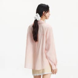 Semir Women Shirt Textured 2026 Loose Fit Two Piece Set Urban Casual Everyday Style Soft Comfortable Daily Wear