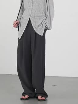 CHIC VEN Women Pants New Casual High Waisted Female Pleated Trousers Drooping Wide Leg Long Pant Office Lady Spring Summer 2025