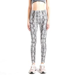 Women's Leggings Zebra Print Tights Polyester Spandex Blended Elastic Waist Fleece Autumn and Winter Clothing