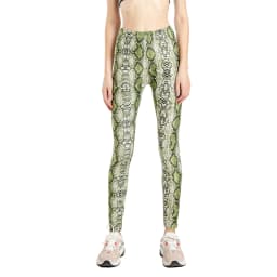 Women's Leggings Zebra Print Tights Polyester Spandex Blended Elastic Waist Fleece Autumn and Winter Clothing