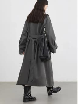 CHIC VEN Fashion Women Long Trench Coat Solid Belt Loose Casual Windbreaker Double-breasted Female Overcoat Spring Autumn 2025