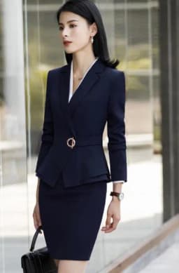 High Quality Winter Suit For Women Pant Sets Formal Long Sleeve Slim Blazer and Trousers Office Ladies Work Wear