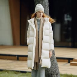 Semir Long Down Jacket Women Waterproof Hooded Coat 2025 Winter New Loose Girls' Jacket Multi-Color Thicken Windbrake Down Coat