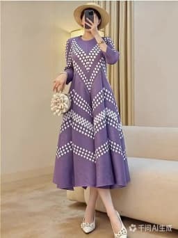 2026 Spring and Summer Loose New Fashion Elegant Dress French Literary Retro Long-sleeved Round Neck Long Dress Women's Clothing