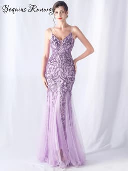 Sexy Elegant Long Wedding Evening Dresses for Women 2026 Mesh Birthday Party Dresses Woman Pink Maxi Sequin Summer Dress Vestido