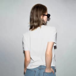 Amii Women's Cotton T-Shirt 2026 Summer New Round Neck Bow Detail Short Sleeve Tee Loose Versatile Casual Top for Women 12652061