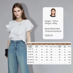 Amii Women's Cotton T-Shirt 2026 Summer New Round Neck Bow Detail Short Sleeve Tee Loose Versatile Casual Top for Women 12652061