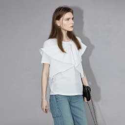 Amii Women's Cotton T-Shirt 2026 Summer New Round Neck Bow Detail Short Sleeve Tee Loose Versatile Casual Top for Women 12652061