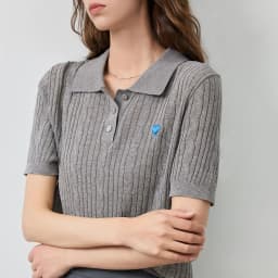 TOYOUTH Women Knit Top Summer 2026 Tianshuang Linen High Intelligence Retro Cable Knit Temperament Short Sleeve Elegant Style