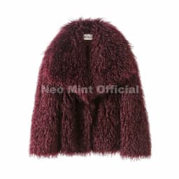 Neo Mint 2025 Winter Lulicore Fashion Brown Faux Fur Coat Women Chic Autumn Warm Fluffy Sheep Fur Jacket Big Fur Collar Overcoat