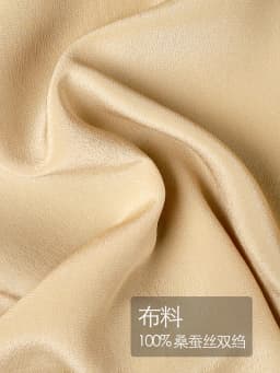 100% mulberry silk shirt women's double crepe matte long-sleeved simple square collar casual commute spring and summer thin