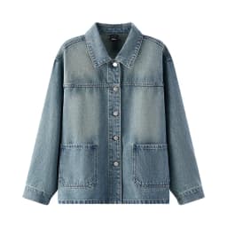 Semir Denim Jacket Women Lapel Drop-shoulder Top Casual and Elegant 2025 Spring New Loose Jacket Instagram Trendy