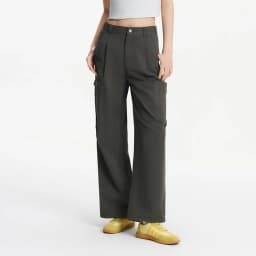 Semir Women Pants Pleated 2026 Drawstring Elastic Waist Workwear Wide Leg Urban Casual Everyday Style Soft Comfortable