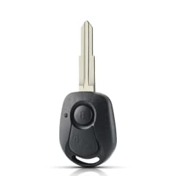 KEYYOU 2 Buttons Modified Flip Folding Remote Car Key Case For SsangYong Actyon Kyron Rexton Key Shell Case Blank Uncut Blade