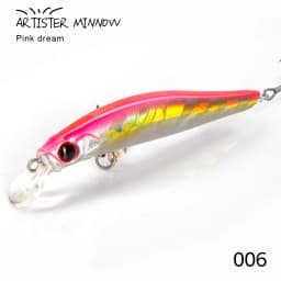 Hunthouse Trout Fishing Lure Sinking Jerkbait 70/80/105mm 7/8.5/18.5g Artist Minnow Sea Fishing Bait Twitch Hard Lure For Bass