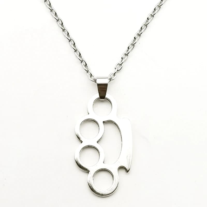 2020 New Tiger Finger Pendant Necklace Fashion Jewelry Retro Texture Sweater Chain Necklace Pendant Jewelry