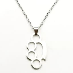 2020 New Tiger Finger Pendant Necklace Fashion Jewelry Retro Texture Sweater Chain Necklace Pendant Jewelry