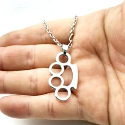 2020 New Tiger Finger Pendant Necklace Fashion Jewelry Retro Texture Sweater Chain Necklace Pendant Jewelry
