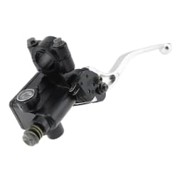 22MM M8/M10 Motorcycle Upper Front Brake Clutch Master Cylinder CNC Clutch Pump Reservoir Pump Lever Left Right Fit for Honda