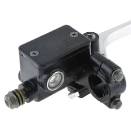 22MM M8/M10 Motorcycle Upper Front Brake Clutch Master Cylinder CNC Clutch Pump Reservoir Pump Lever Left Right Fit for Honda