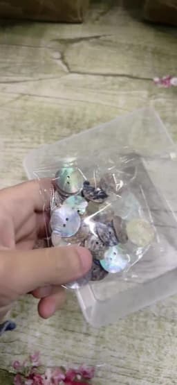 50PCS 20/18/15/12/10mm Natural Shell Sewing Buttons Color Japan Mother of Pearl MOP Round Shell 2 Hole Button Sewing Accessories