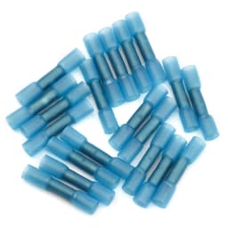 10/20/30/50PCS Heat Shrink Insulated Butt Connectors Splice Electrical Crimp Terminals Waterproof AWG 22-18 AWG 16-14 AWG 12-10