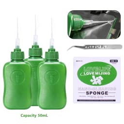 MECHANIC Alcohol Bottle 180ML Plastic Liquid Container for iPhone Repair Motherboard Cleaning ESD Fluid Dispenser Mechanic Tools