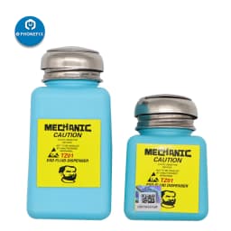 MECHANIC Alcohol Bottle 180ML Plastic Liquid Container for iPhone Repair Motherboard Cleaning ESD Fluid Dispenser Mechanic Tools