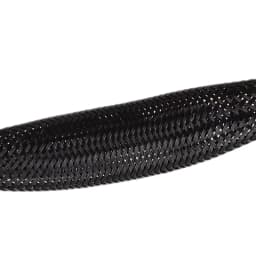 Black Nylon Mesh Tube PET Wire Sleeving Spiral Wrapping Expandable Insulated Braid Tight 3mm to 100mm Cable Sleeve
