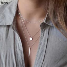 Bohemian Moon Star Crystal Heart Choker Necklace for Women Necklace Pendant on neck Chocker Necklace Jewelry Gift