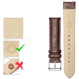 Universal Replacement Leather Watch Strap Leather Watchband for Men Women 12mm 14mm 16mm 18mm 19mm 20mm 21mm 22mm Watch Band