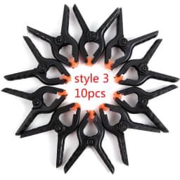 4 /6 /10pcs Spring Clamps Fixture Plastic Fastening Clips For LCD Screen Phone Non-slip Handle Repair Tools Outillage