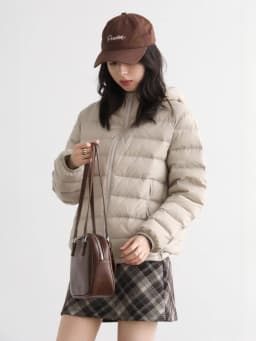 CHIC VEN Women Lightweight Down Coats Solid Loose Casual New Hooded Slim Girl Down Jacket 90 White Duck Down Autumn Winter 2025