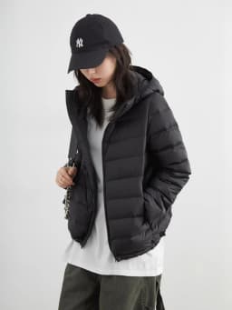 CHIC VEN Women Lightweight Down Coats Solid Loose Casual New Hooded Slim Girl Down Jacket 90 White Duck Down Autumn Winter 2025