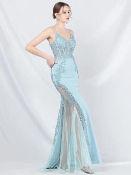 Sexy See Through Lace Maxi Summer Dress Women Elegant Luxury Mesh Bridesmaid Evening Dresses Birthday Prom Long Dresses Vestido